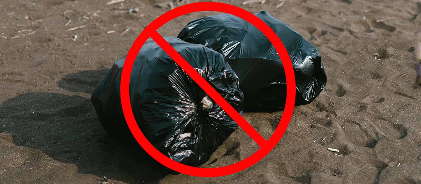 Dont Pack Clothes In Garbage Bags