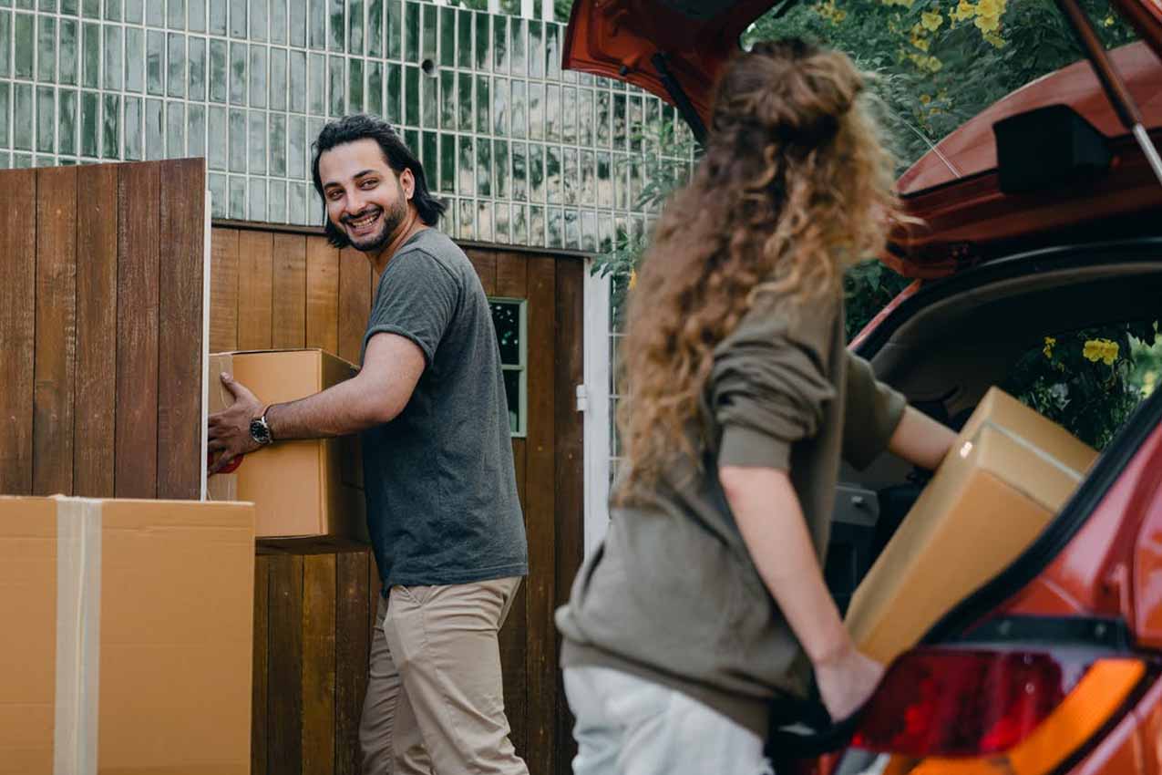 using-your-own-vehicle-to-move Properly padded and shrink wrapped furniture